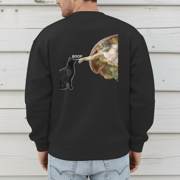Cat Shirts For MenWomen Cat Shirts For Cat DadMom Men's Sweatshirt Back Print Cat Shirts For MenWomen Cat Shirts For Cat DadMom Men's Sweatshirt Back Print