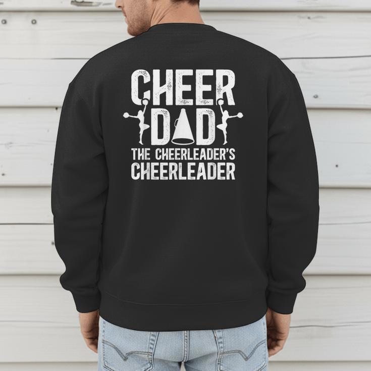 Cheer Dad The Cheerleader's Cheerleader Dad Cheer Father Men's Sweatshirt Back Print Cheer Dad The Cheerleader's Cheerleader Dad Cheer Father Men's Sweatshirt Back Print