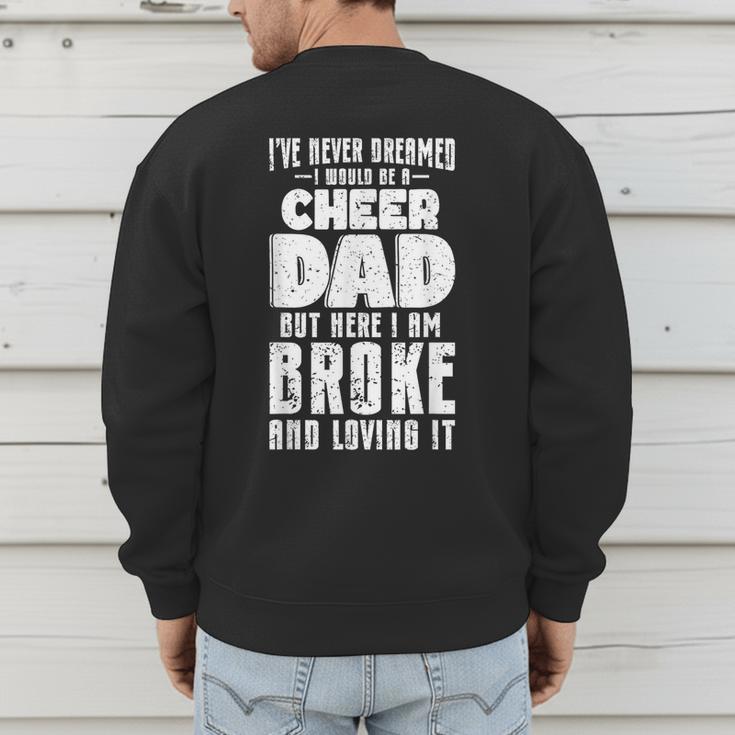 Cheer Dad Men's Sweatshirt Back Print