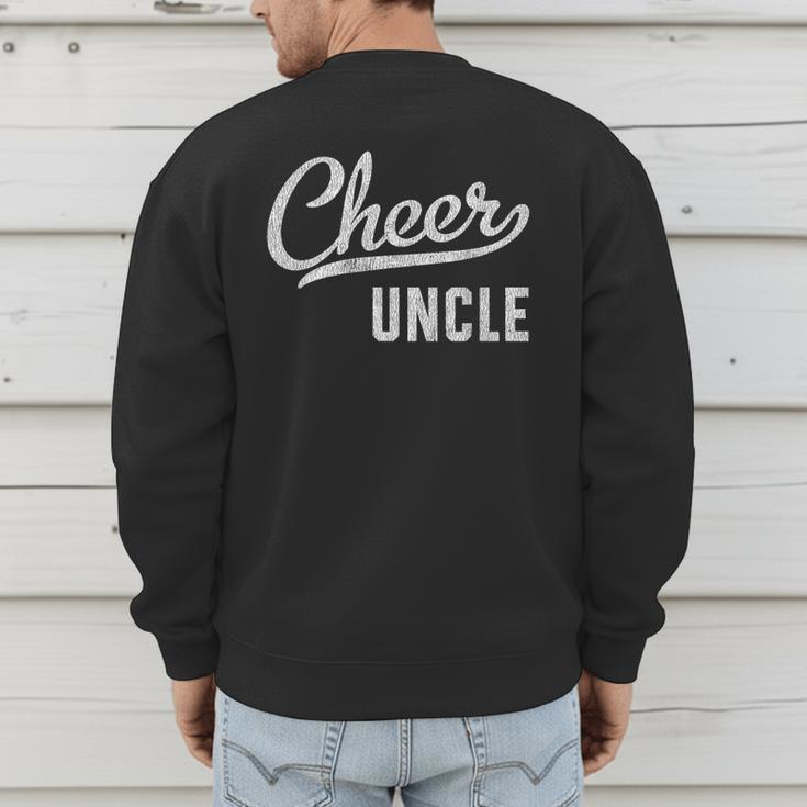 Cheer Dad Shirts Cheer Uncle Proud Cheerleading Uncle Men's Sweatshirt Back Print Cheer Dad Shirts Cheer Uncle Proud Cheerleading Uncle Men's Sweatshirt Back Print