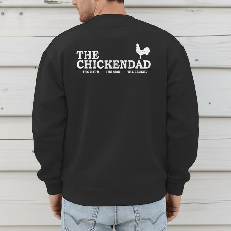 The Chicken Dad Pet Lover Tee Cute T-Shirt Men's Sweatshirt Back Print The Chicken Dad Pet Lover Tee Cute T-Shirt Men's Sweatshirt Back Print