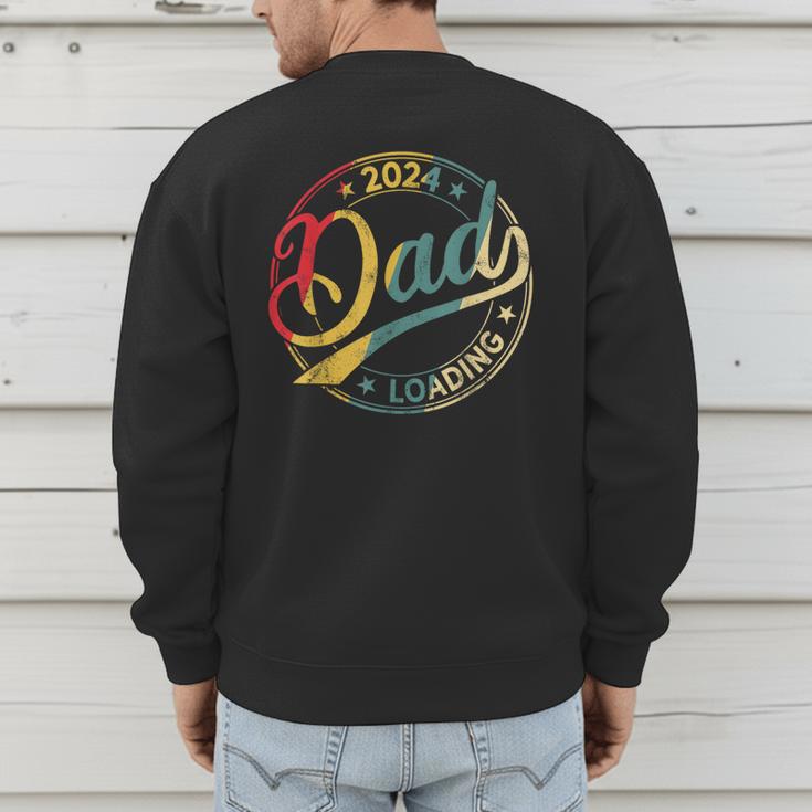Dad 2024 Loading Men's Sweatshirt Back Print