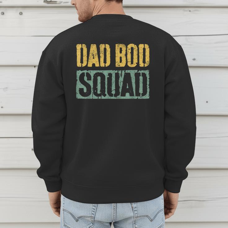Dad Bod Squad Shirt Men Fathers Day Men's Sweatshirt Back Print Dad Bod Squad Shirt Men Fathers Day Men's Sweatshirt Back Print