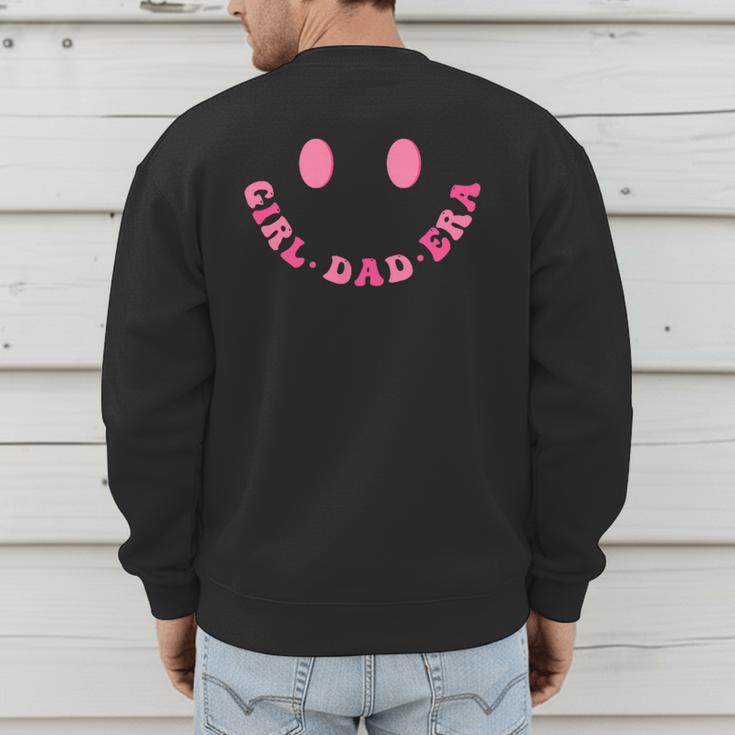 In My Dad Girl Era Tee Fathers Day 2-Sided Men's Sweatshirt Back Print