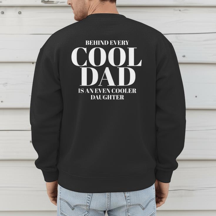 Dad Quote Fathers Day Shirt For Dad From Daughter Men's Sweatshirt Back Print Dad Quote Fathers Day Shirt For Dad From Daughter Men's Sweatshirt Back Print