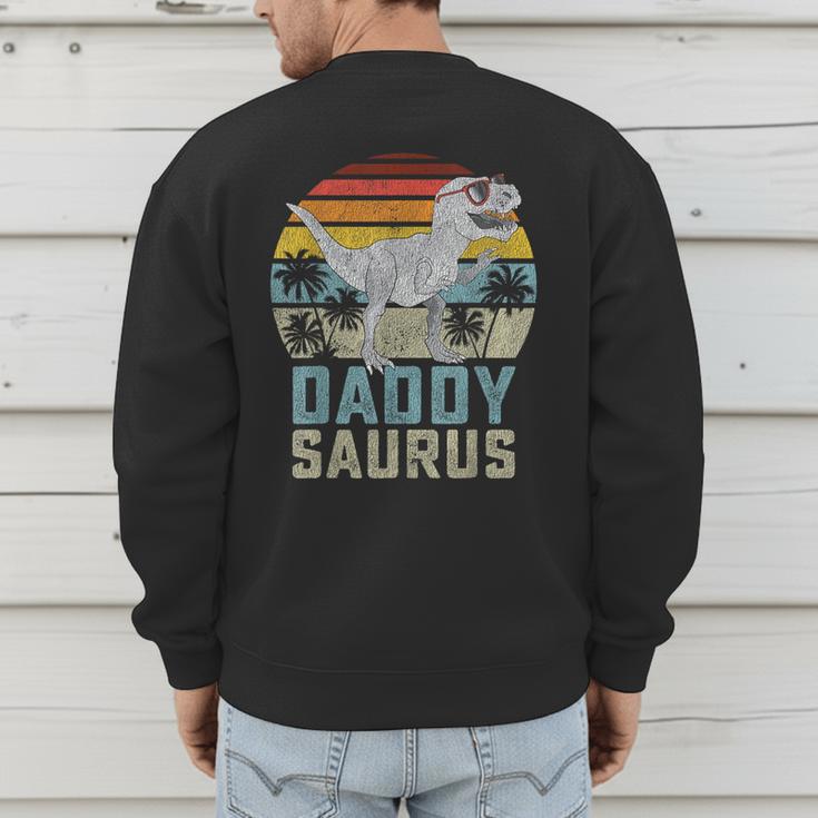 DaddysaurusRex Dinosaur Daddy Saurus Family Matching Men's Sweatshirt Back Print DaddysaurusRex Dinosaur Daddy Saurus Family Matching Men's Sweatshirt Back Print