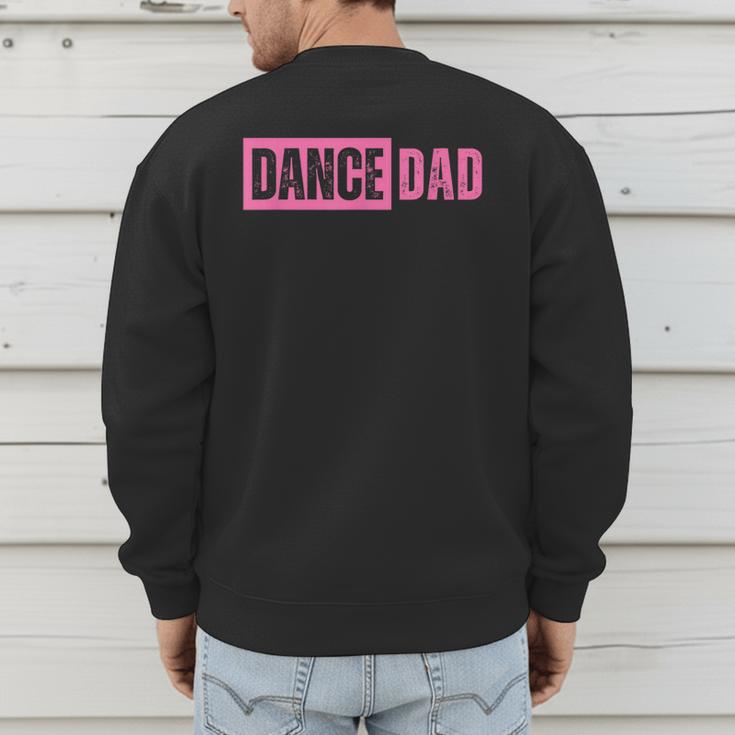 Dance Dad Pink Men's Sweatshirt Back Print Dance Dad Pink Men's Sweatshirt Back Print