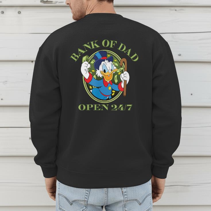 Disney DuckTales Bank Of Dad Small Men's Sweatshirt Back Print Disney DuckTales Bank Of Dad Small Men's Sweatshirt Back Print