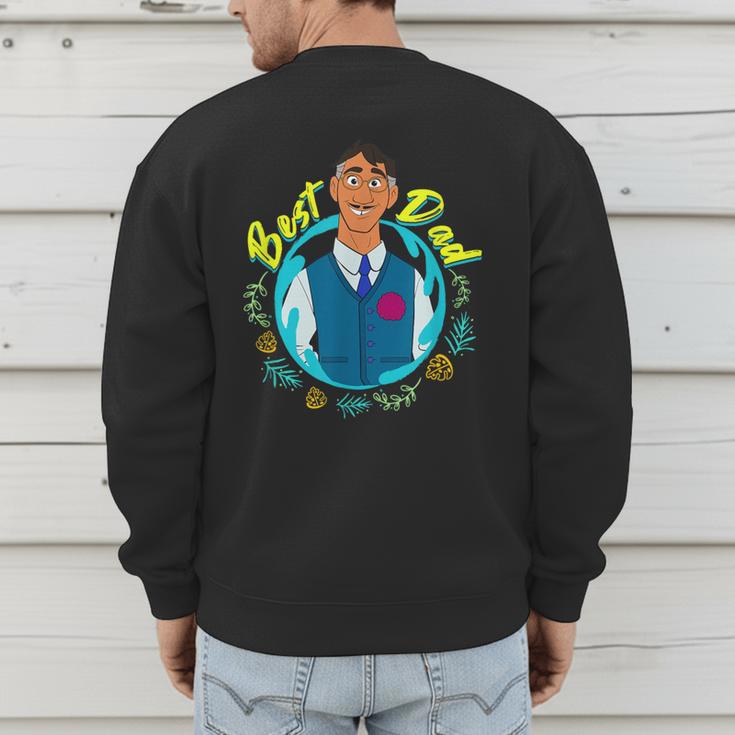 Disney Encanto Agustin Madrigal Best Dad Portrait Small Men's Sweatshirt Back Print