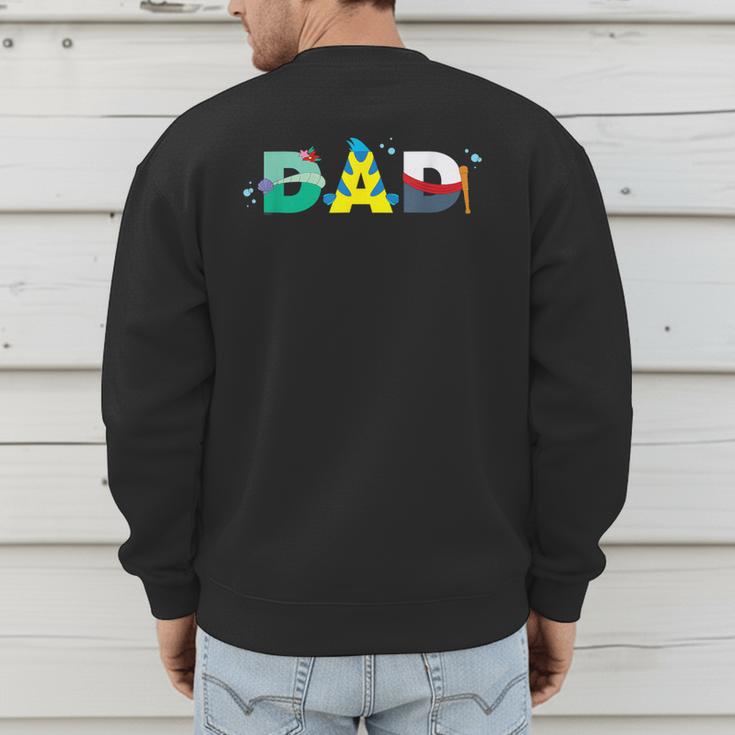 Disney The Little Mermaid Ariel Father’s Day Birthday Dad Men's Sweatshirt Back Print