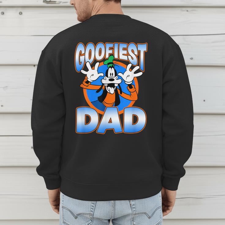 Disney Mickey And Friends Father's Day Goofiest Dad Vintage Men's Sweatshirt Back Print