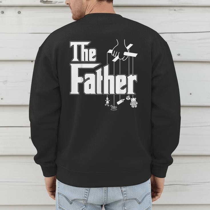 The Father New Daddy Expecting Baby T-Shirt Men's Sweatshirt Back Print