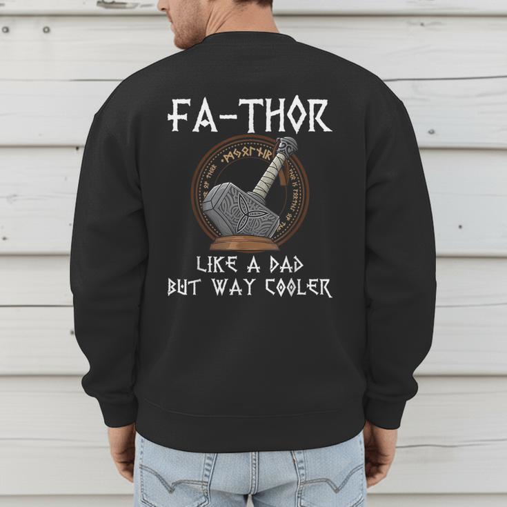 Fathor Dad Father Father's Day Classic Fit Short Sleeve T-Shirt Size Small Men's Sweatshirt Back Print