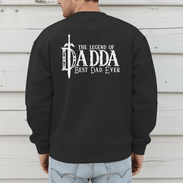 Gamer Father's Day Dad Men's Sweatshirt Back Print