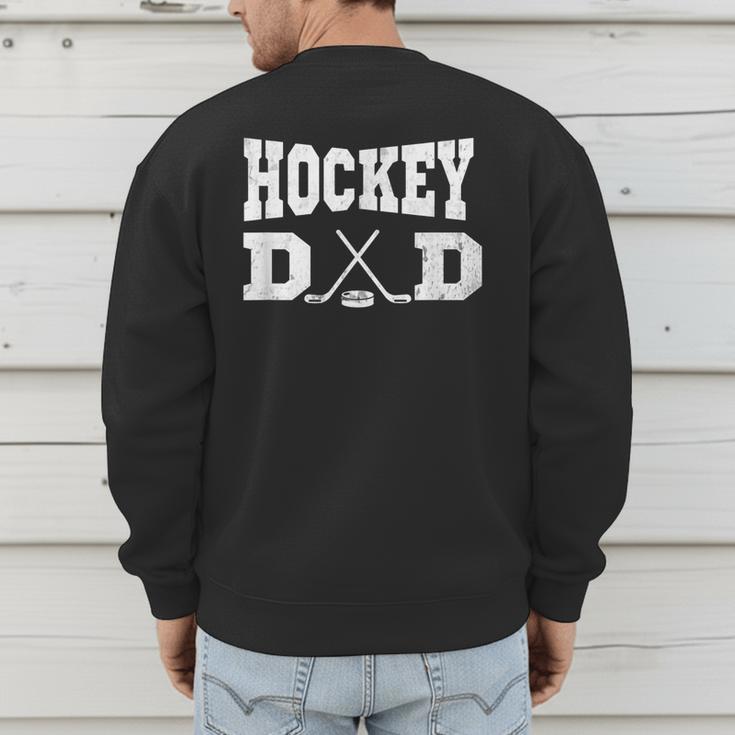 Hockey Dad Hockey Dad Men's Sweatshirt Back Print