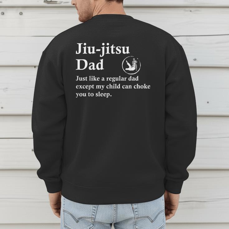Jiu Jitsu Dad BJJ Definition Men's Sweatshirt Back Print