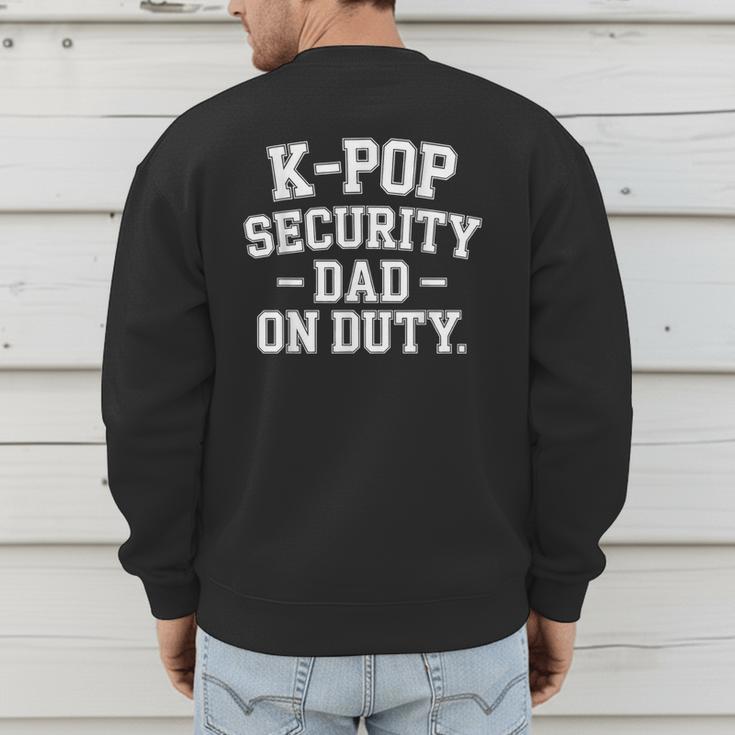 K-Pop Security Parent Edition Mom Dad Concert Korean Men's Sweatshirt Back Print