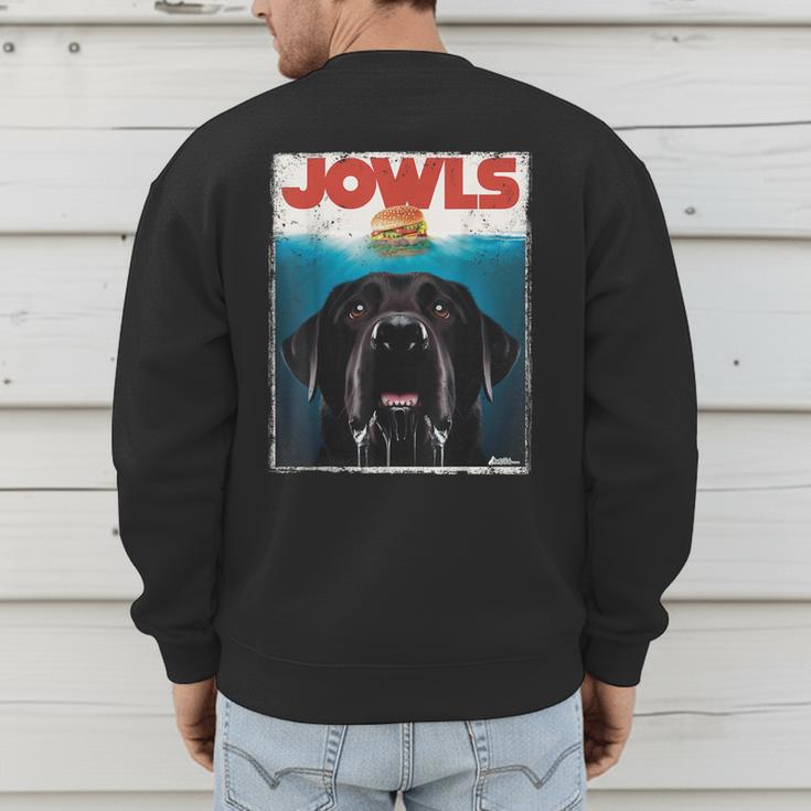 Lab Jowls Tee Labrador Retriever Mom Top Dad Men's Sweatshirt Back Print Lab Jowls Tee Labrador Retriever Mom Top Dad Men's Sweatshirt Back Print