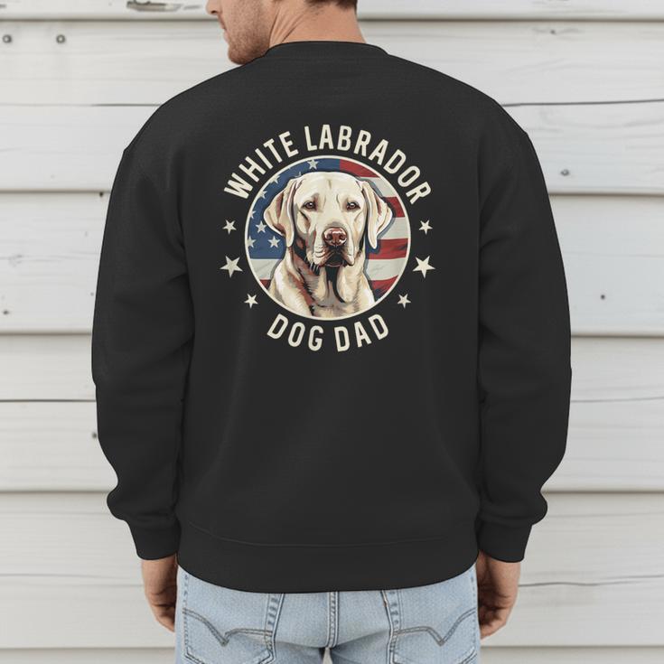 Labrador Retriever Dog Dad Men's Sweatshirt Back Print