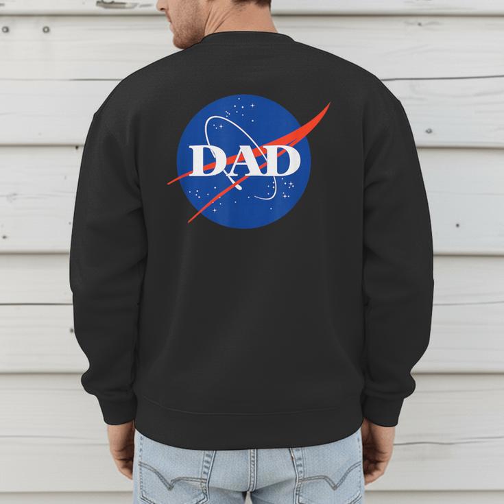NASA Inspired DAD Meatball Men's Sweatshirt Back Print NASA Inspired DAD Meatball Men's Sweatshirt Back Print