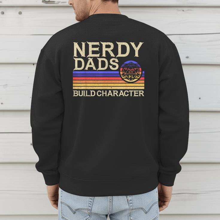 Nerdy Dad RPG Gaming D20 Tabletop Games RPG Gamer Men's Sweatshirt Back Print Nerdy Dad RPG Gaming D20 Tabletop Games RPG Gamer Men's Sweatshirt Back Print