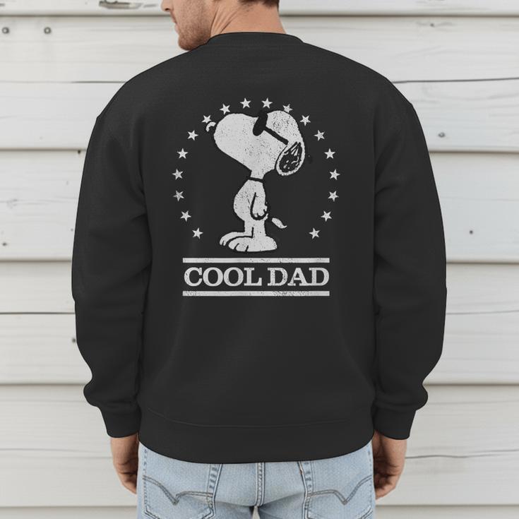 Peanuts Snoopy Cool Dad Men's Sweatshirt Back Print Peanuts Snoopy Cool Dad Men's Sweatshirt Back Print