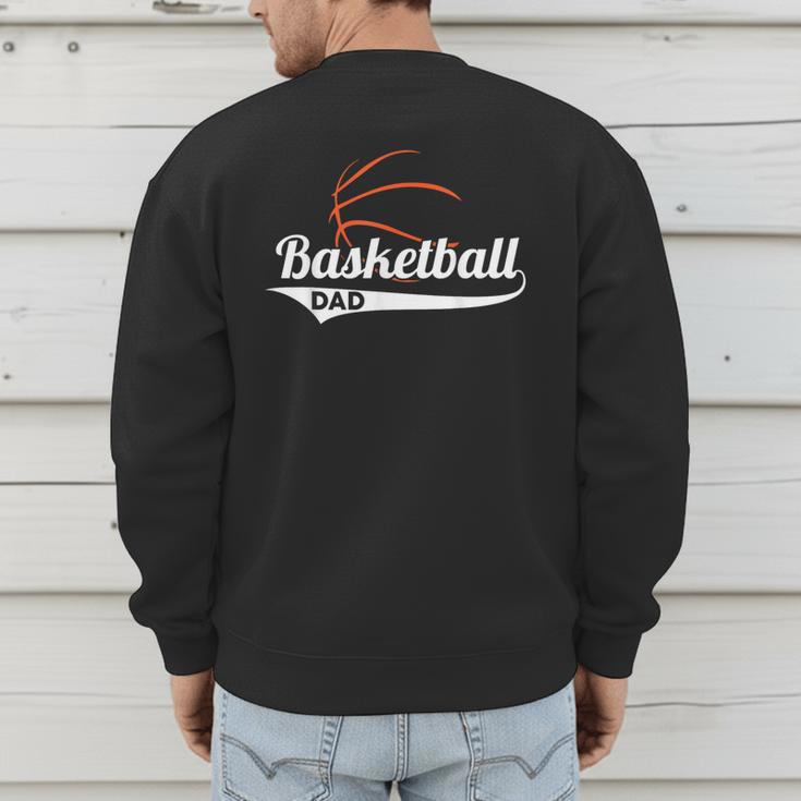 Proud Basketball Dad T-Shirt Men's Sweatshirt Back Print