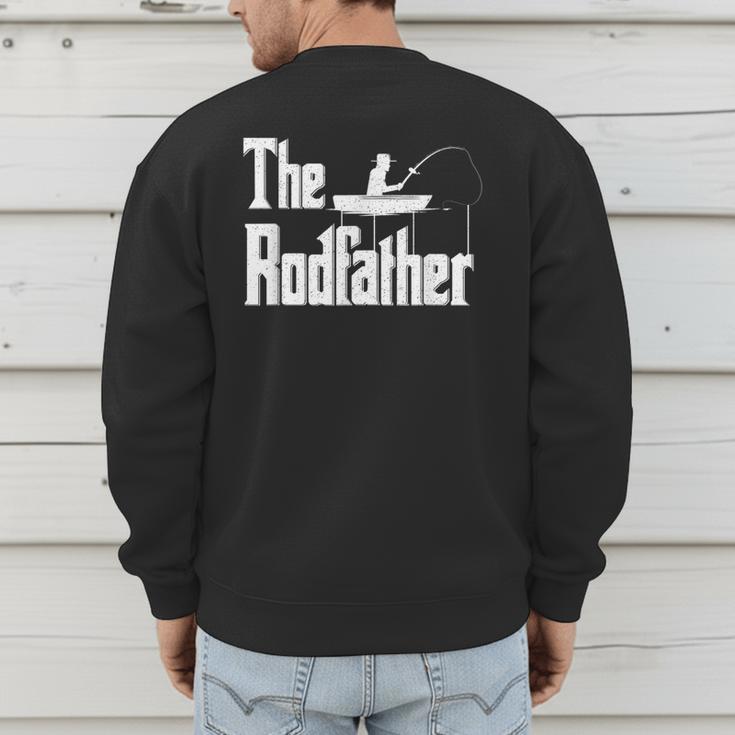 The Rodfather Fishing Dad Men's Sweatshirt Back Print The Rodfather Fishing Dad Men's Sweatshirt Back Print