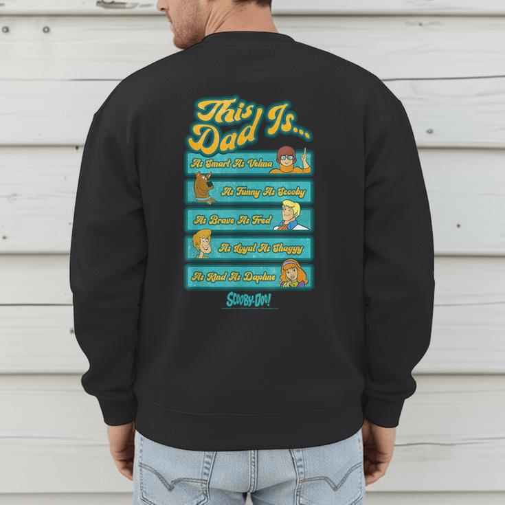 Scooby-Doo Father's Day Vintage Group Shot This Dad Is Men's Sweatshirt Back Print