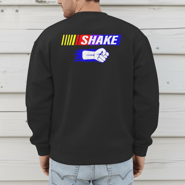 Shake And Bake Family Lover Dad Daughter Son Matching Men's Sweatshirt Back Print