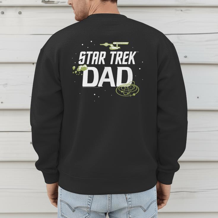 Star Trek Father's Day Star Trek Dad Icons Men's Sweatshirt Back Print