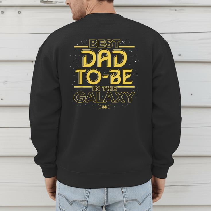 Star Wars Best Dad-To-Be In The Galaxy Birthday Father’s Day Men's Sweatshirt Back Print