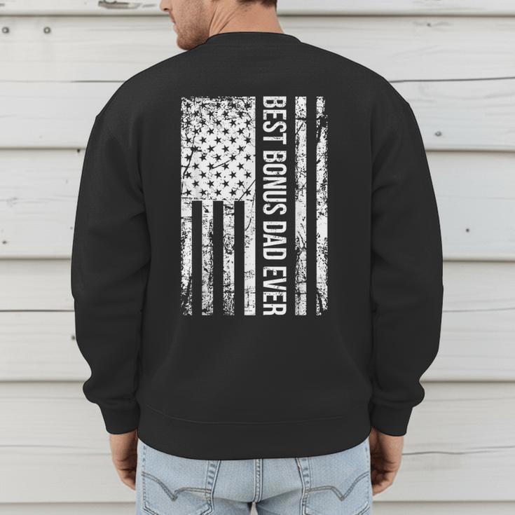 Step Dad Men's Sweatshirt Back Print