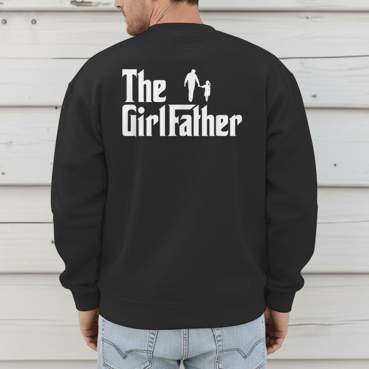 Threadrock The Girl Father Dad Of Girls Daddy Daughter Men's Sweatshirt Back Print