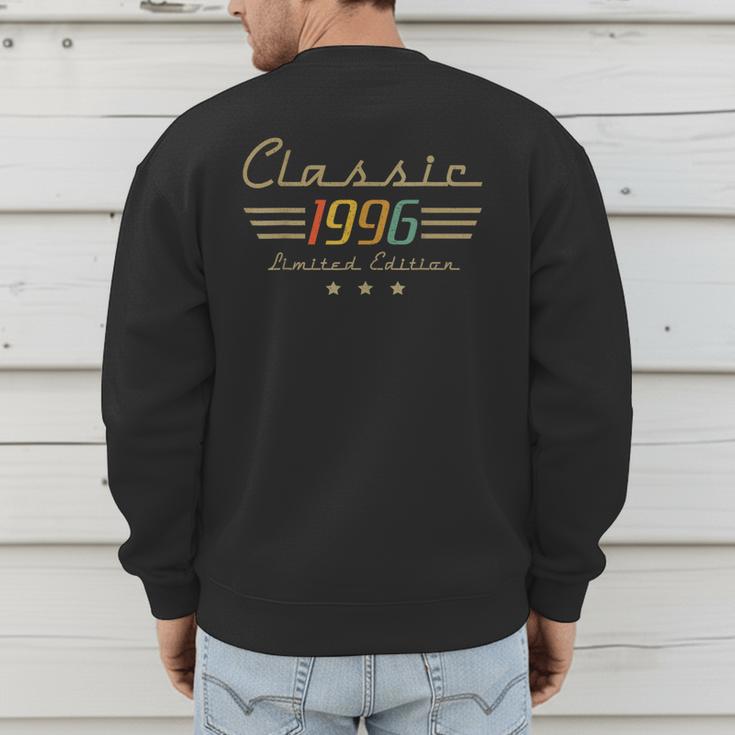 Vintage 1996 Classic Legend 30 Year Old 30th Birthday Dad Men's Sweatshirt Back Print Vintage 1996 Classic Legend 30 Year Old 30th Birthday Dad Men's Sweatshirt Back Print