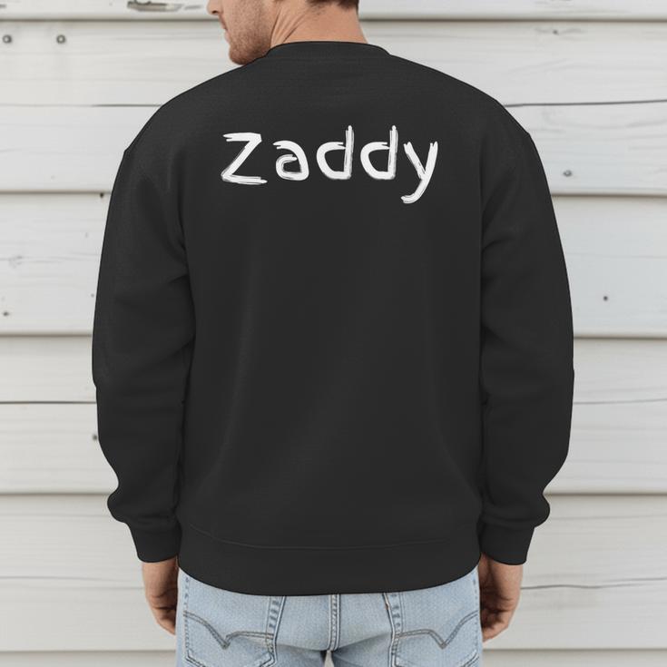 Zaddy Dad Men's Sweatshirt Back Print Zaddy Dad Men's Sweatshirt Back Print