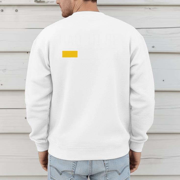 Best Expecting Dad Dad To Be Men's Sweatshirt Back Print