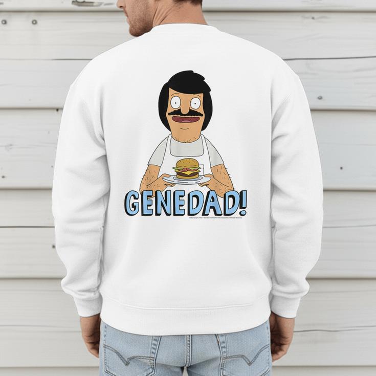 Bob's Burgers Gene Dad Portrait Men's Sweatshirt Back Print