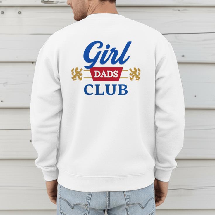 Cool Dads Club Father's Day Shirt From Daughter Son Men's Sweatshirt Back Print