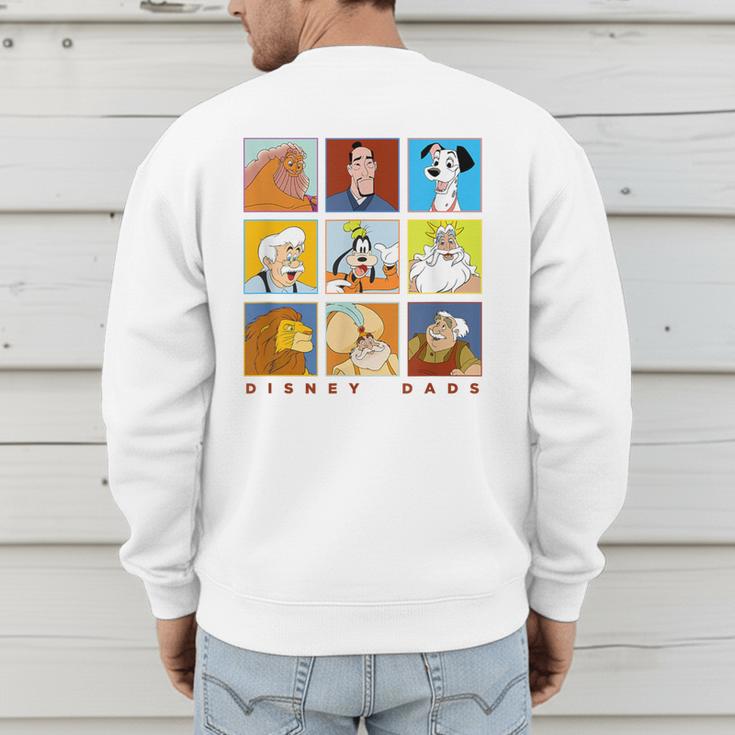Disney Classic Father's Day Disney Dads Colorful Panels Men's Sweatshirt Back Print
