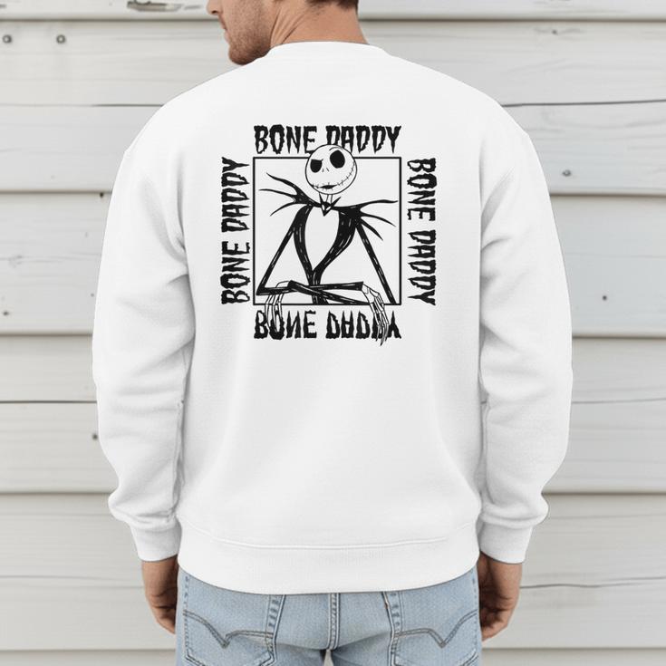 Disney The Nightmare Before Christmas Jack Bone Daddy Frame Men's Sweatshirt Back Print