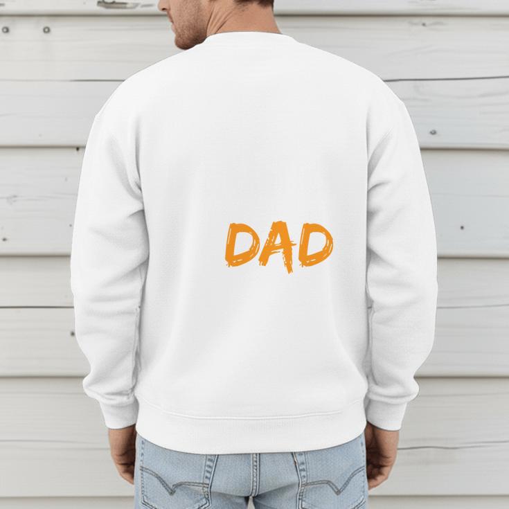 Gymnastics Dad For Gymnastic Father Parents Men's Sweatshirt Back Print Gymnastics Dad For Gymnastic Father Parents Men's Sweatshirt Back Print