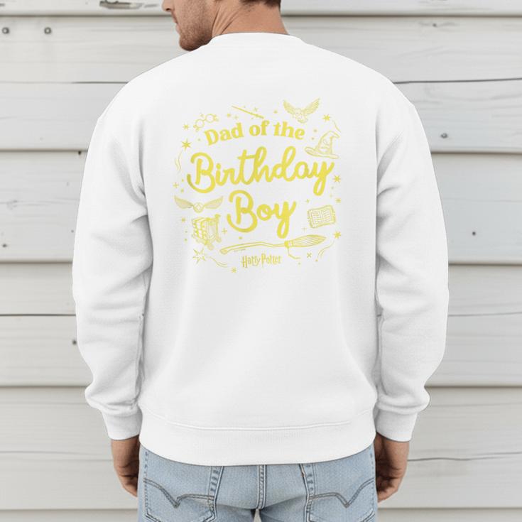 Harry Potter Dad Of The Birthday Boy Magical Things Logo Men's Sweatshirt Back Print