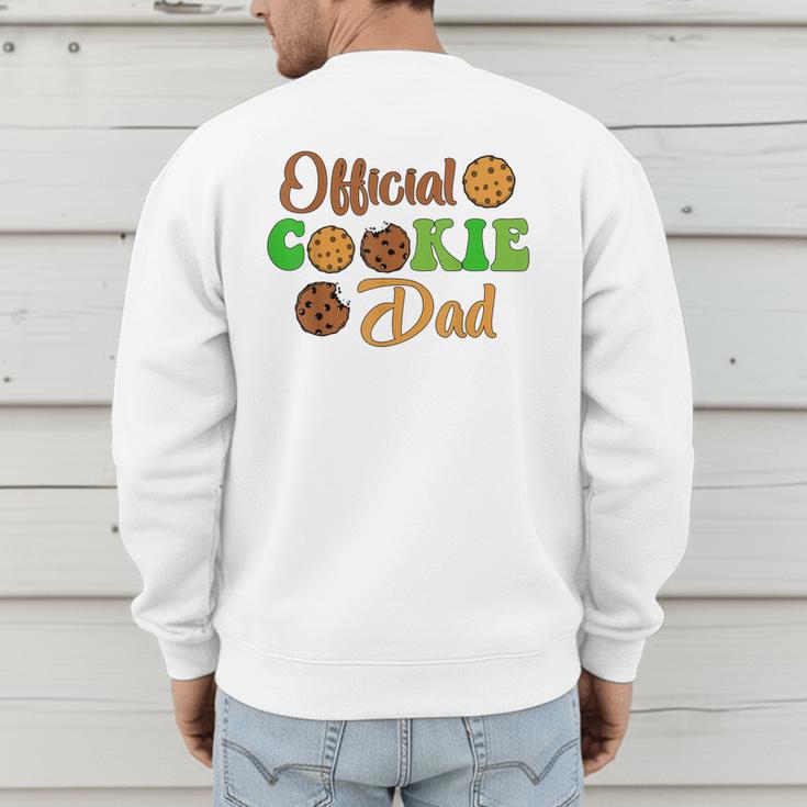 Official Cookie Dad Scout For Girls Cookie Dealer Men's Sweatshirt Back Print Official Cookie Dad Scout For Girls Cookie Dealer Men's Sweatshirt Back Print