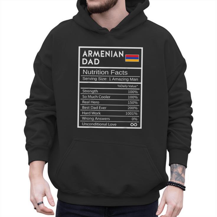 Armenian Dad Nutrition Facts National Pride For Dad Men Hoodie