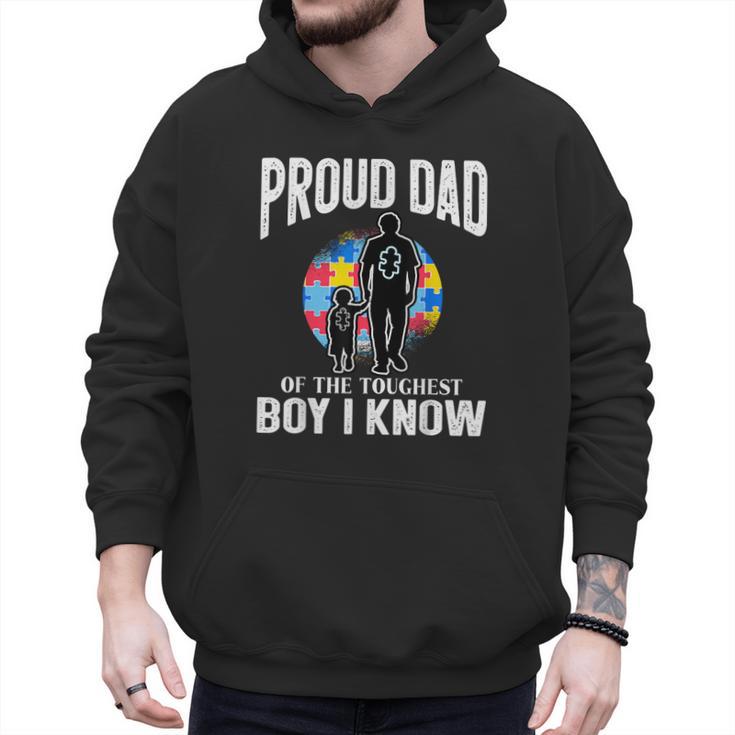Autism Awareness For Proud Dad Support Autistic Kids Men Hoodie