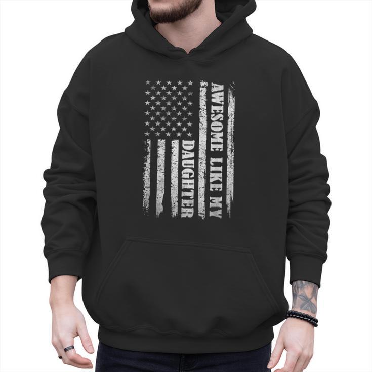 Awesome Like My Daughter Men For Dad Fathers Day Men Hoodie