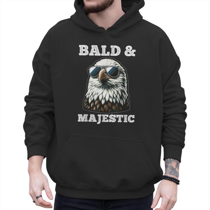 Bald & Majestic Sexy Bald Guy Dad Men Hoodie