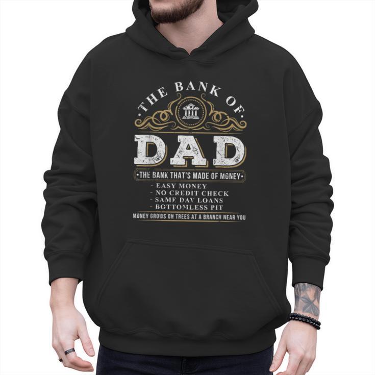 The Bank Of Dad Father's Day College Tuition Student Men Hoodie