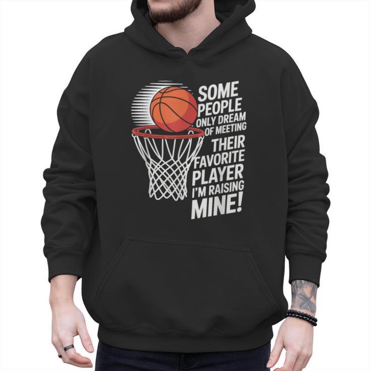 Basketball Mom Or Dad Basketball Parent Men Hoodie